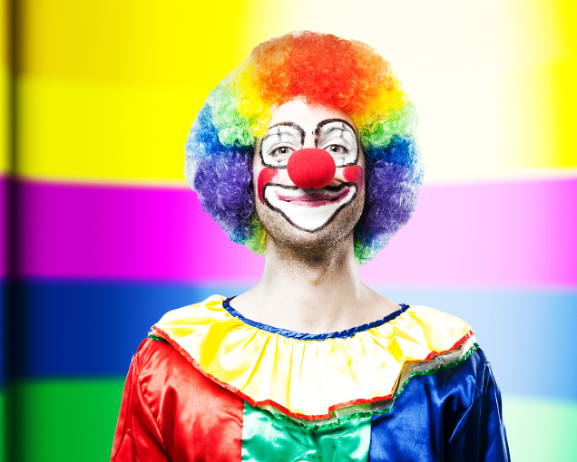 ‘Send in the Clowns’ The Cost of Hiding Your Real Self?